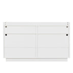 Dresser Cabinet,Buffet Sideboard Storage Cabinet,Buffet Server Console Tablestorge Cabinetsolid,Shaped Door Panels,Metal Handle