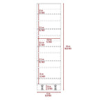 Shoe Rack Chimg, Mirror, Five Interior Shelves, Single Door Cabinet