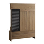 GDFStudio - Finn Multifunctional Hall Tree with Shoe Bench, Pegboard, and Ample Storage