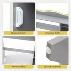 Costway Over the Toilet Storage Cabinet with Toilet Paper Holder