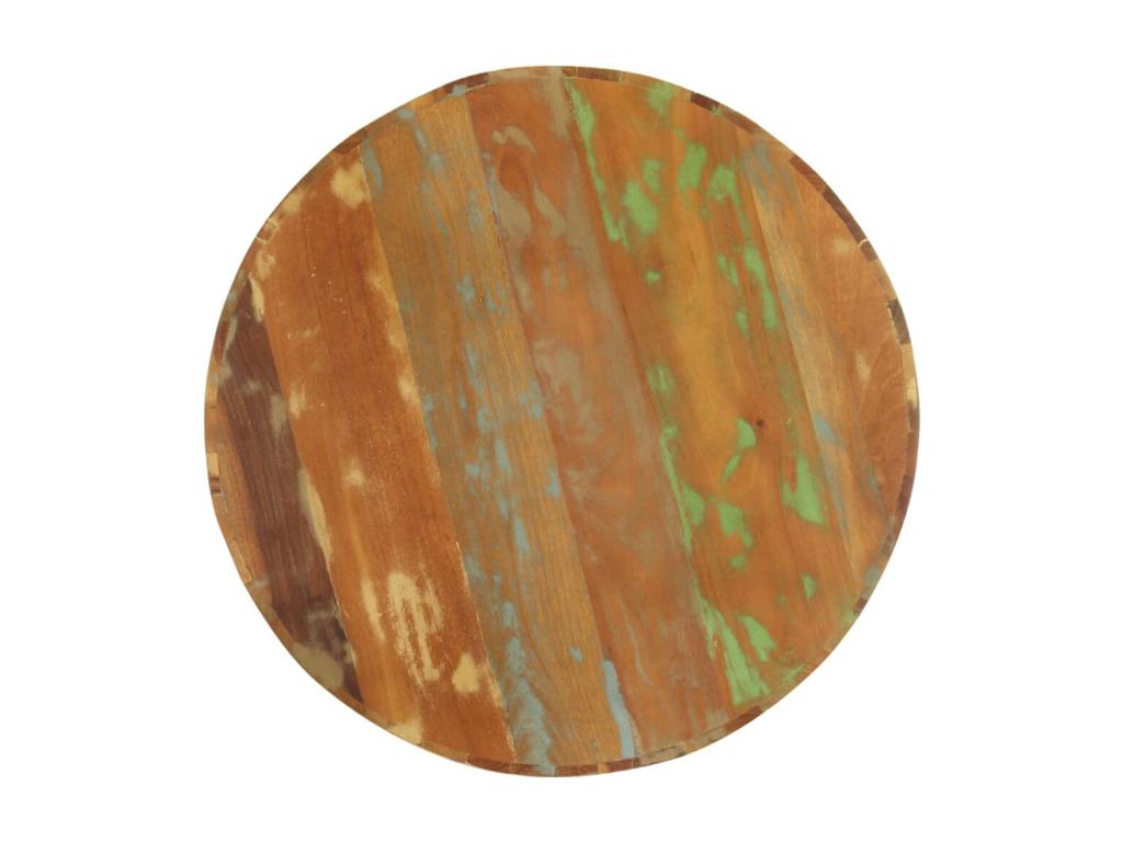 Coffee table 65x31 cm Solid reclaimed wood