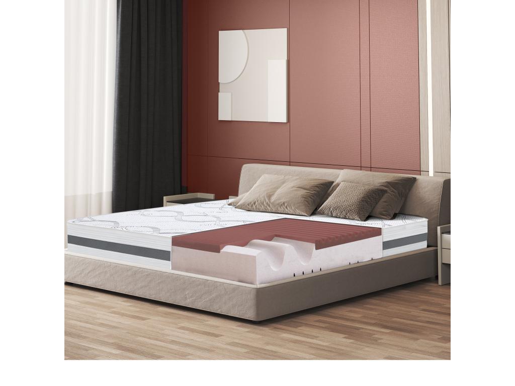 Single Mattress 105x180 cm - Memory Foam - Premium Quality - Height 27 cm - Made in Italy