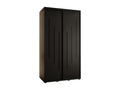 Vertchez 8-door sliding wardrobe, 235.2/140/45 cm, black/black/black