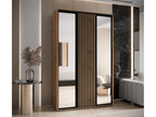 Vertchez 2-Door Sliding Wardrobe 205.2/150/60 3 Doors Vertchez/Black