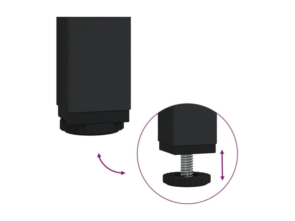 Vertchez coffee table, grey, 100x50x40 cm, engineered wood