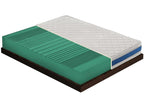 Foam mattress - reversible - 11 comfort zones - firmness level - H2 150x190 cm