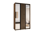 Vertchez 2-Door Sliding Wardrobe 205.2/150/60 3 Doors Vertchez/Black
