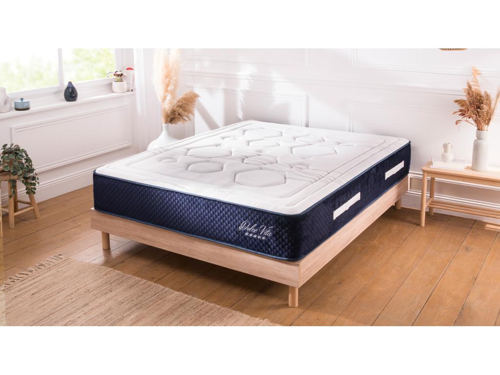 Meublita Pocket Spring Mattress, Firm Memory Foam Comfort - 28cm - 90x190 cm