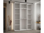 Meublita 1 Sliding Door Wardrobe 235.2/180/45 3 Doors White/White