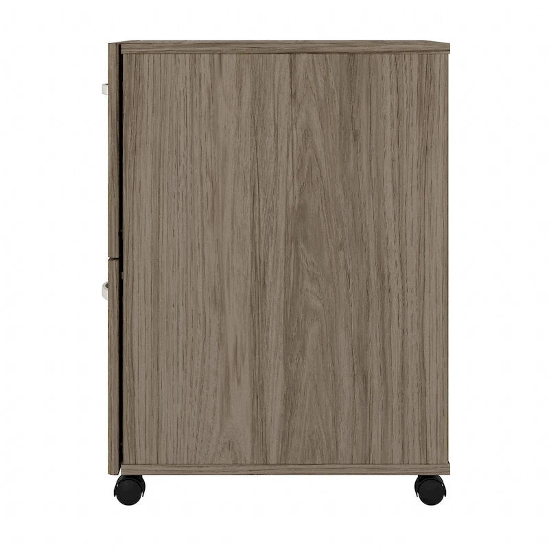 Hybrid 2 Drawer Mobile File Cabinet by Bush Business Furniture