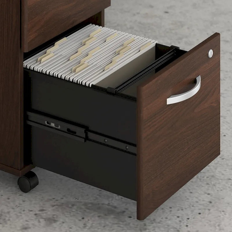 Hybrid 2 Drawer Mobile File Cabinet by Bush Business Furniture