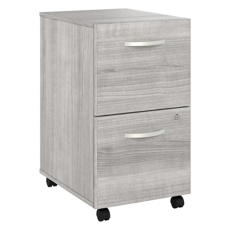 Hybrid 2 Drawer Mobile File Cabinet by Bush Business Furniture