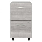Hybrid 2 Drawer Mobile File Cabinet by Bush Business Furniture