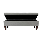 Brooke Corona Upholstered Button-tufted Wood Long Storage Bench