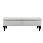 Brooke Corona Upholstered Button-tufted Wood Long Storage Bench