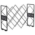 Metal Countertop Wine Storage Rack Bottle Holder, Pewter