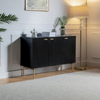 Anthedon Multifunctional 47 Buffet Sideboard Cabinet with 3 Doors by HULALA HOME