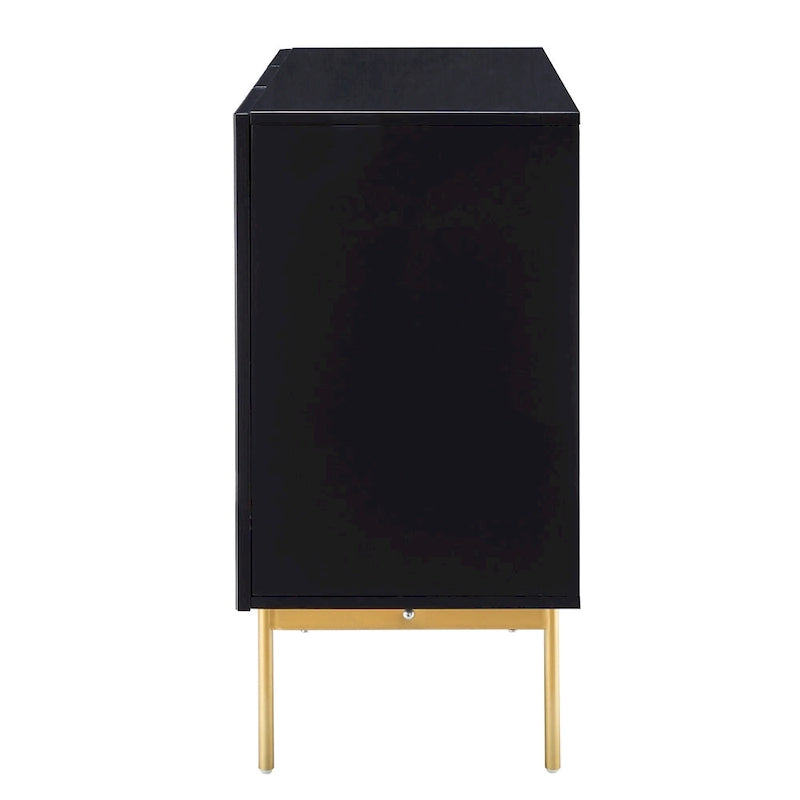 Anthedon Multifunctional 47 Buffet Sideboard Cabinet with 3 Doors by HULALA HOME