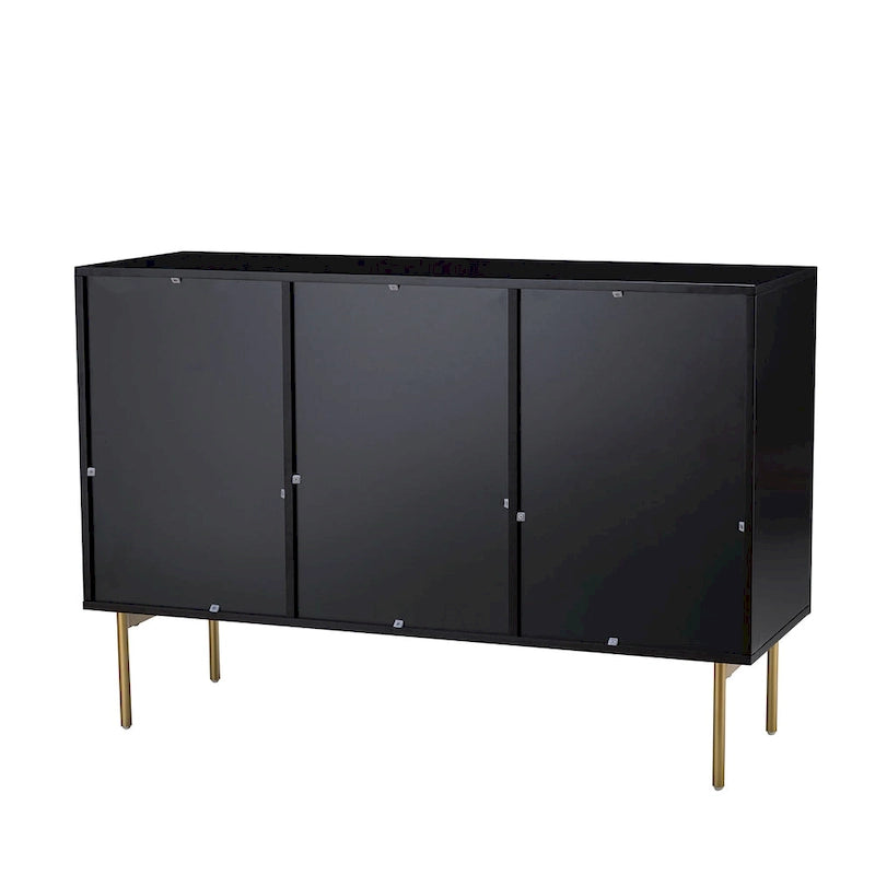 Anthedon Multifunctional 47 Buffet Sideboard Cabinet with 3 Doors by HULALA HOME