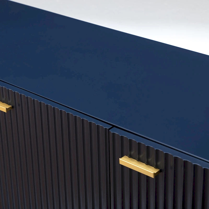 Anthedon Multifunctional 47 Buffet Sideboard Cabinet with 3 Doors by HULALA HOME