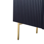 Anthedon Multifunctional 47 Buffet Sideboard Cabinet with 3 Doors by HULALA HOME