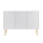 Anthedon Multifunctional 47 Buffet Sideboard Cabinet with 3 Doors by HULALA HOME