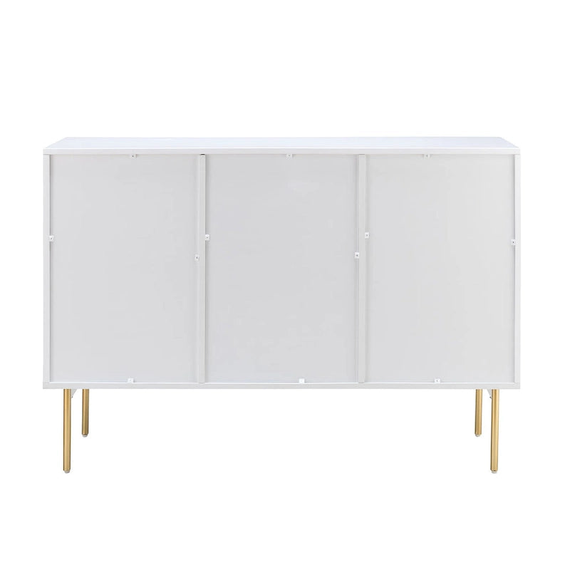 Anthedon Multifunctional 47 Buffet Sideboard Cabinet with 3 Doors by HULALA HOME