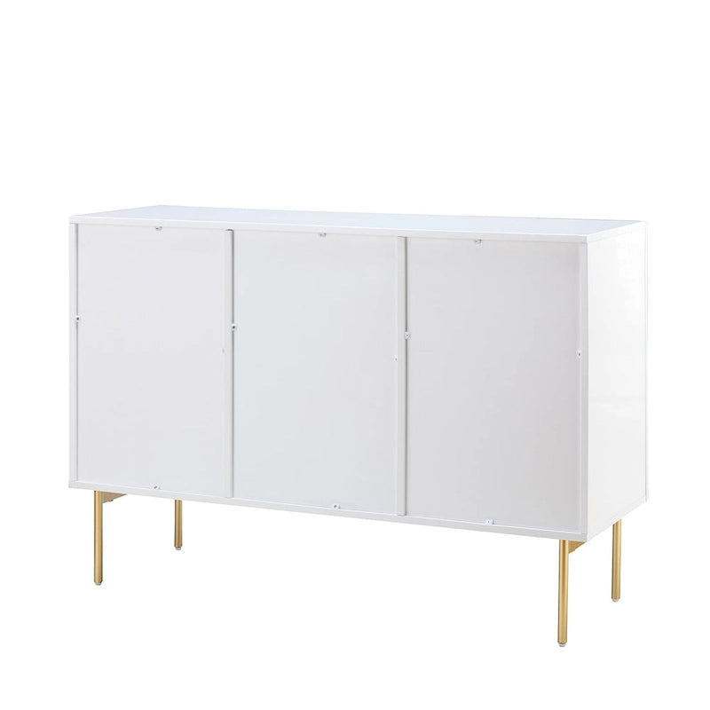 Anthedon Multifunctional 47 Buffet Sideboard Cabinet with 3 Doors by HULALA HOME