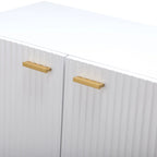 Anthedon Multifunctional 47 Buffet Sideboard Cabinet with 3 Doors by HULALA HOME