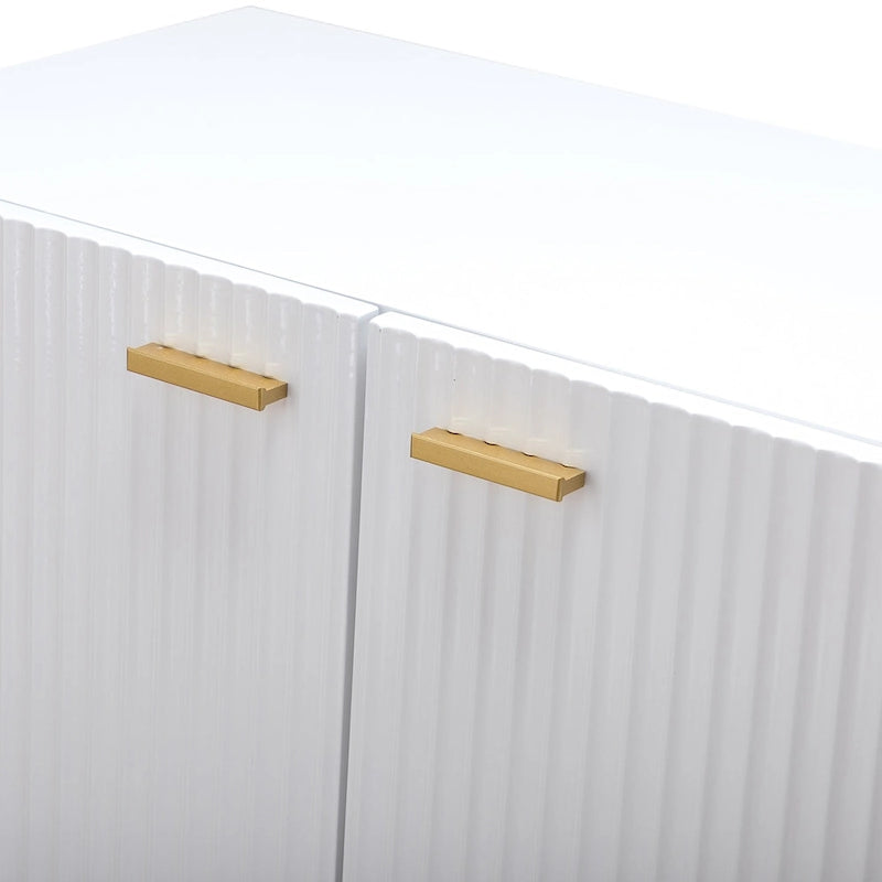 Anthedon Multifunctional 47 Buffet Sideboard Cabinet with 3 Doors by HULALA HOME