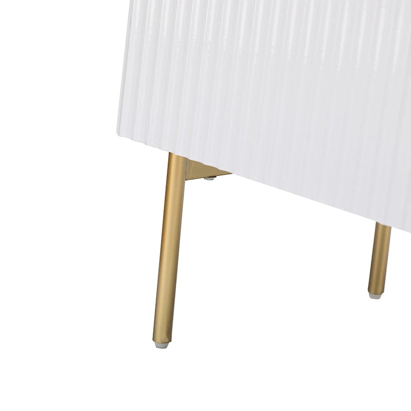 Anthedon Multifunctional 47 Buffet Sideboard Cabinet with 3 Doors by HULALA HOME