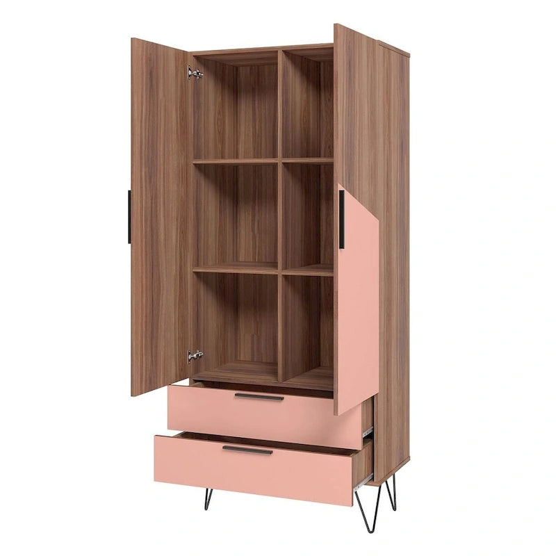 Beekman 67.32 Tall Cabinet with 6 Shelves