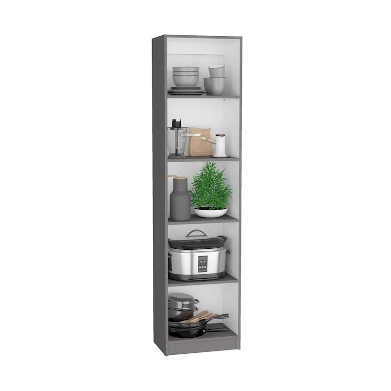 Kenyon 67 Wide 5-Shelf and Cabinet Bookcase Set of 3