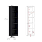 Kenyon 67 Wide 5-Shelf and Cabinet Bookcase Set of 3