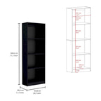 Kenyon 67 Wide 5-Shelf and Cabinet Bookcase Set of 3