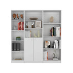 Kenyon 67 Wide 5-Shelf and Cabinet Bookcase Set of 3
