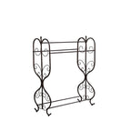 Free Standing Towel Rack, Pewter