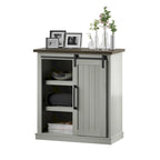 Accent Cabinet with Sliding Barn Door