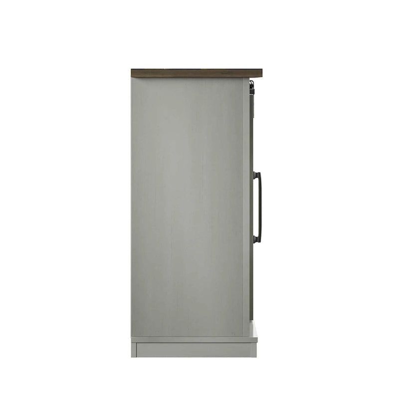 Accent Cabinet with Sliding Barn Door