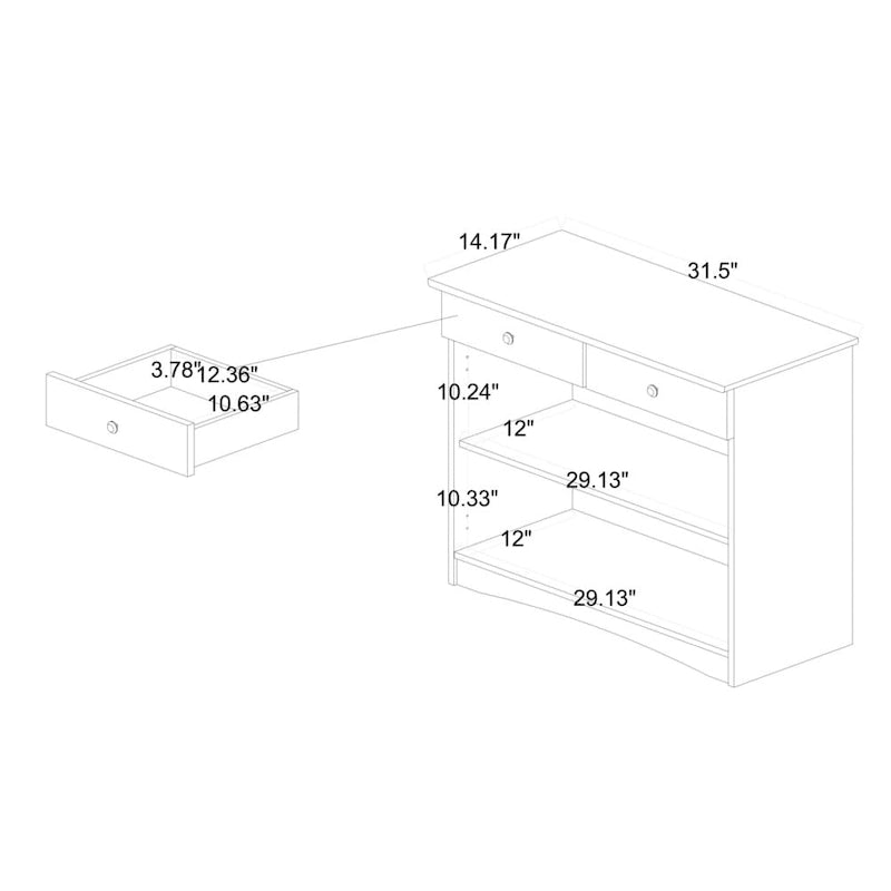 Traditional White Wood Kitchen Storage Cabinet by Baxton Studio