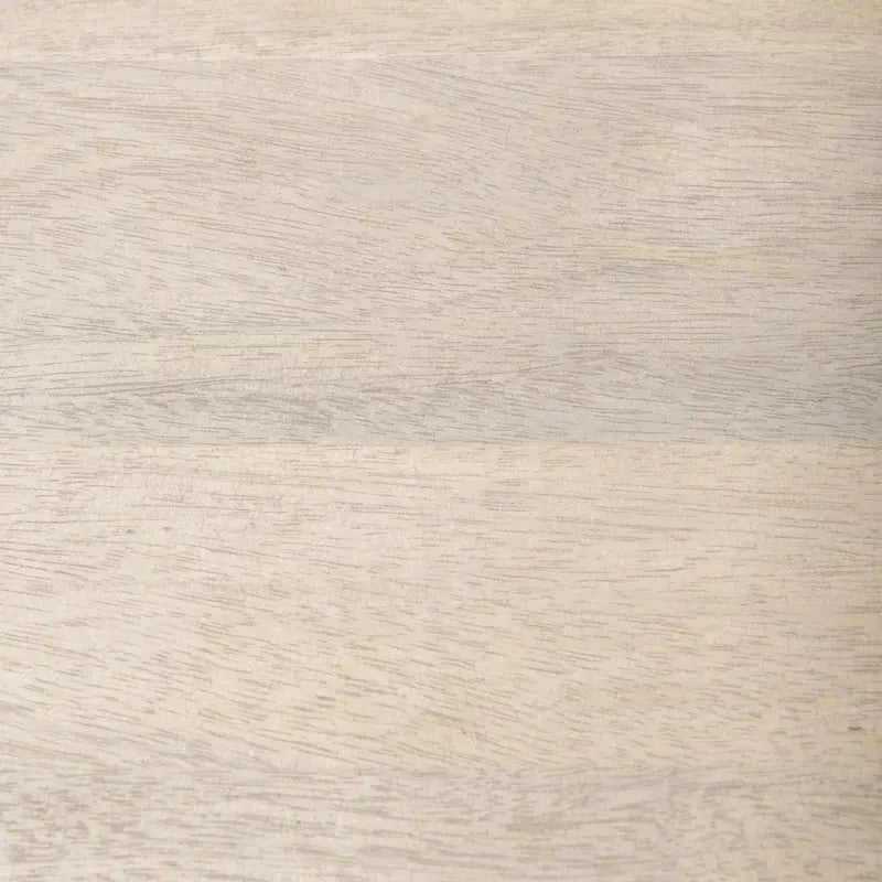 Excelsior Light Brown Solid Wood w/ Gold Iron Base & 2 Door Accent Cabinet