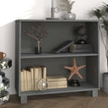vidaXL Sideboard Storage Kitchen Cabinet for Hallway HAMAR Solid Wood Pine - 33.5x13.8x31.5