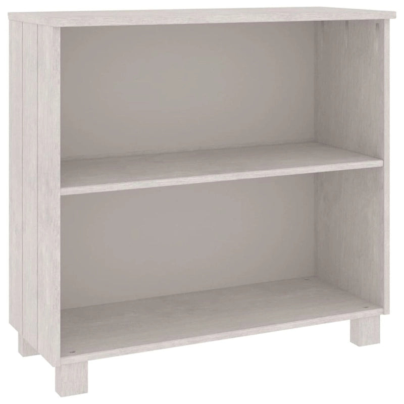 vidaXL Sideboard Storage Kitchen Cabinet for Hallway HAMAR Solid Wood Pine - 33.5x13.8x31.5
