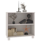 vidaXL Sideboard Storage Kitchen Cabinet for Hallway HAMAR Solid Wood Pine - 33.5x13.8x31.5