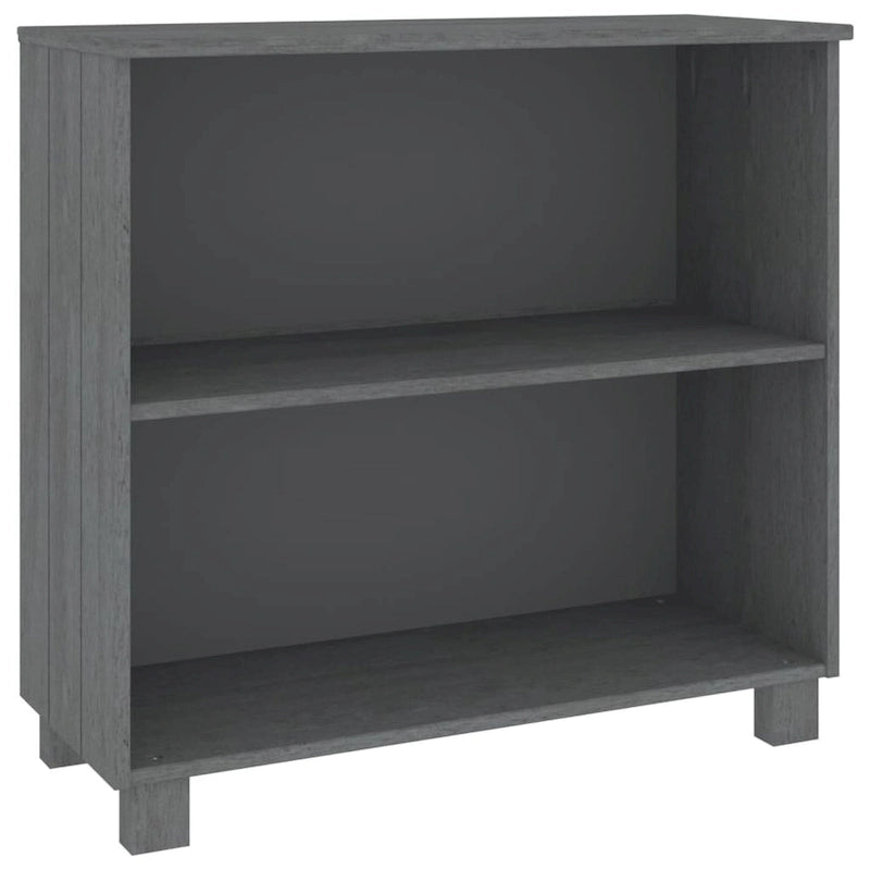 vidaXL Sideboard Storage Kitchen Cabinet for Hallway HAMAR Solid Wood Pine - 33.5x13.8x31.5