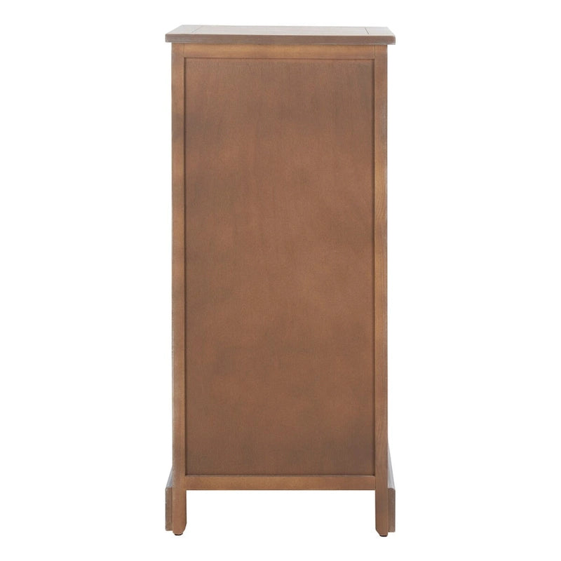 SAFAVIEH Ardella Red Tall Storage Unit - 15.7 x 13 x 34.3 - 16Wx13Dx34H