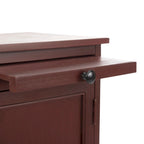 SAFAVIEH Ardella Red Tall Storage Unit - 15.7 x 13 x 34.3 - 16Wx13Dx34H