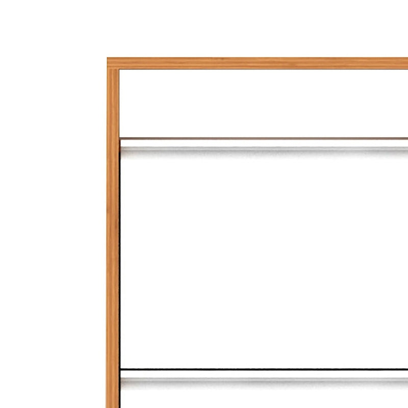 Modern Farmhouse Style Freestanding Shoe Storage Cabinet