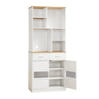 Pantry Buffet Cabinet Freestanding Kitchen Hutch Storage Cabinet Large Cupboard for Home Kitchen Bathroom Living Room Office