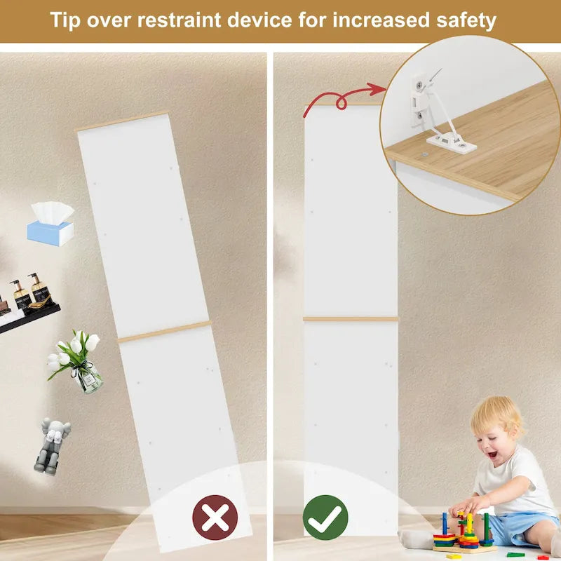 Pantry Buffet Cabinet Freestanding Kitchen Hutch Storage Cabinet Large Cupboard for Home Kitchen Bathroom Living Room Office